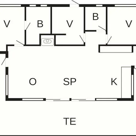 Semesterbostad 7 Person In Jerup-by Traum Jerup