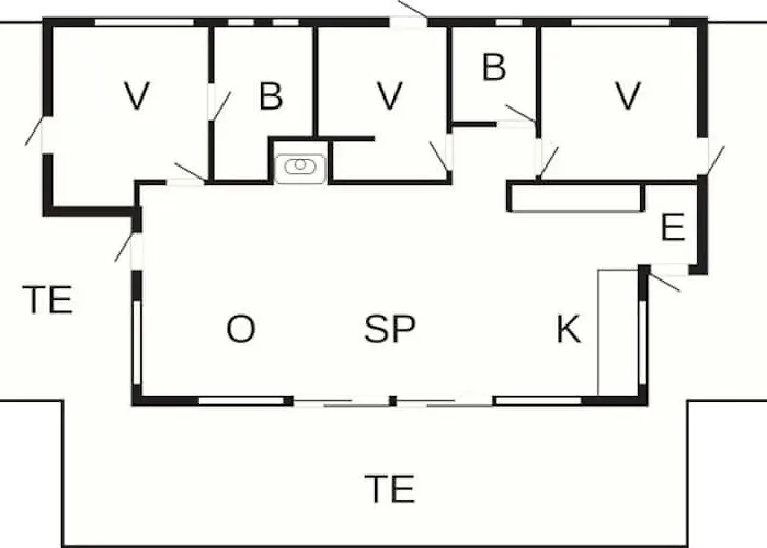 Сasa de vacaciones 7 Person In Jerup-by Traum Jerup